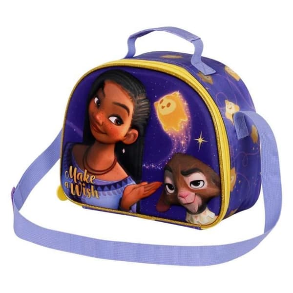 3D Snack Bag - Wish, Asha and the Good Star Star - Lila