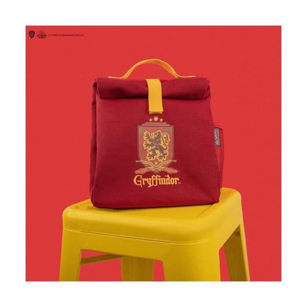 Gryffindor snackspåse - Cinereplicas - Harry Potter - Vit - Röd och guld - Polyester - Canvas