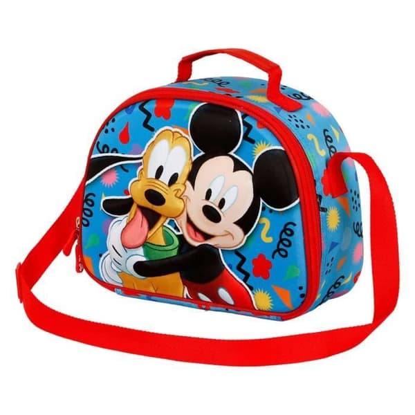 3D Fikasäck - Disney Mickey Mouse Mates - Blå - KARACTERMANIA - Barn - Axelrem - Polyester