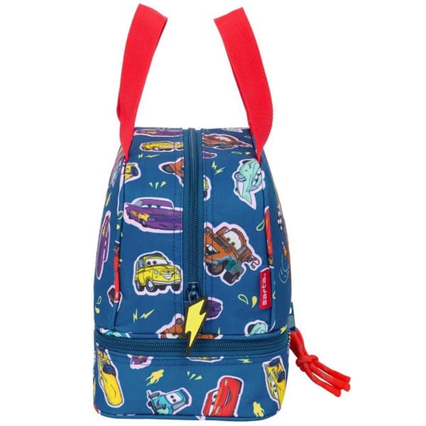 Sac Goûter - Bilar Racing - 20 CM - 1 fack - Dubbelhandtag - Blandet