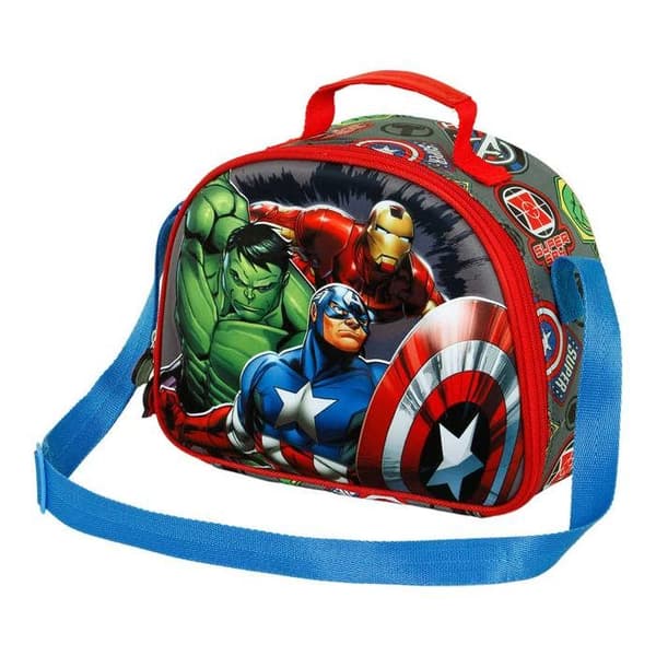 3D Fika Väska - KARACTERMANIA - Marvel Avengers Odödliga - Axelrem - Barn - Flerfärgad