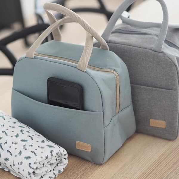 BEABA, Isolerad matkasse Sage green