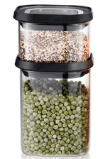 Set med 3 glasbehållare Gefu Pantry G -12807