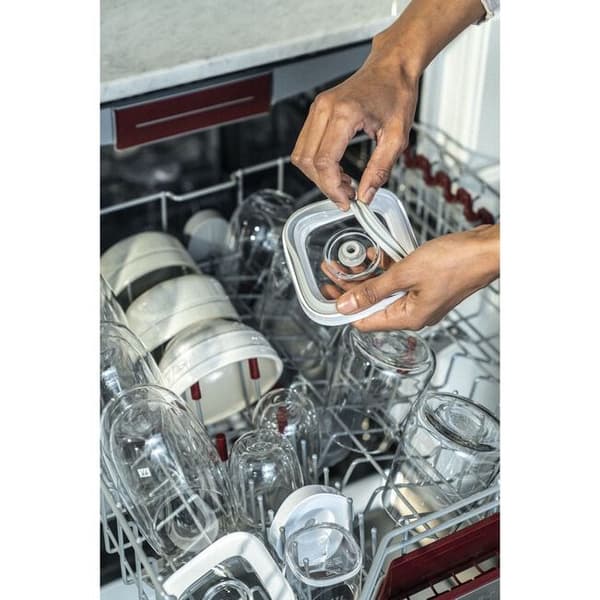 ZWILLING 1026082 Rektangulär behållare 5,4 l transparent, vit 5 st