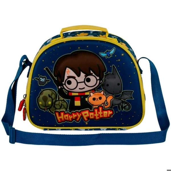 "Sac Repas 3D - Harry Potter Beasty Friends - Blå - One Size"