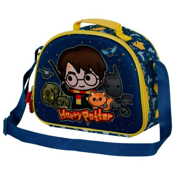"Sac Repas 3D - Harry Potter Beasty Friends - Blå - One Size"