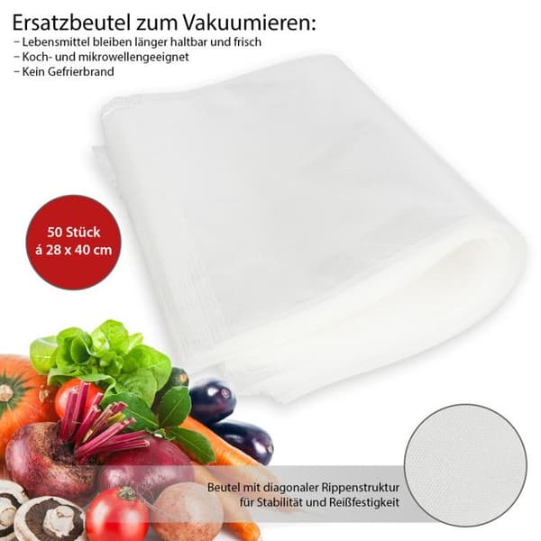 Förvaringspåse till ProfiCool pc-vk 1015 eb 28 x 40 cm Vakuumpåse