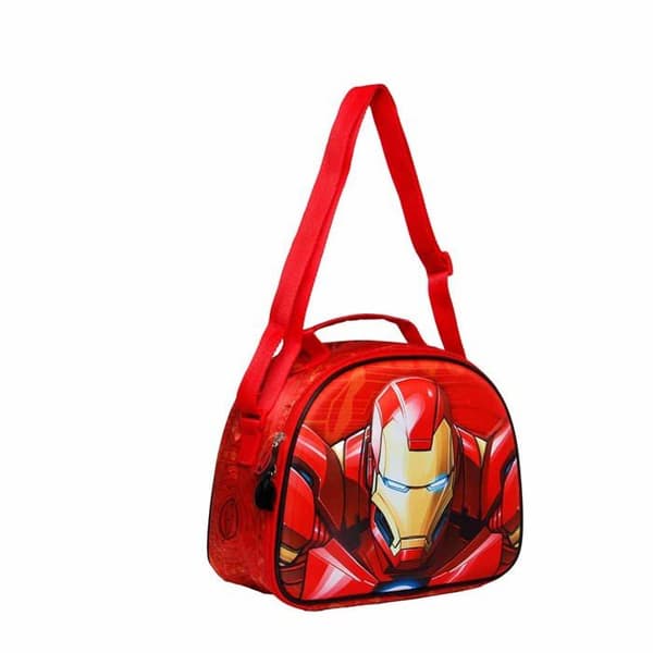 3D Iron Man Stark Snack Bag - KARACTERMANIA - Barn - Polyester - Axelrem