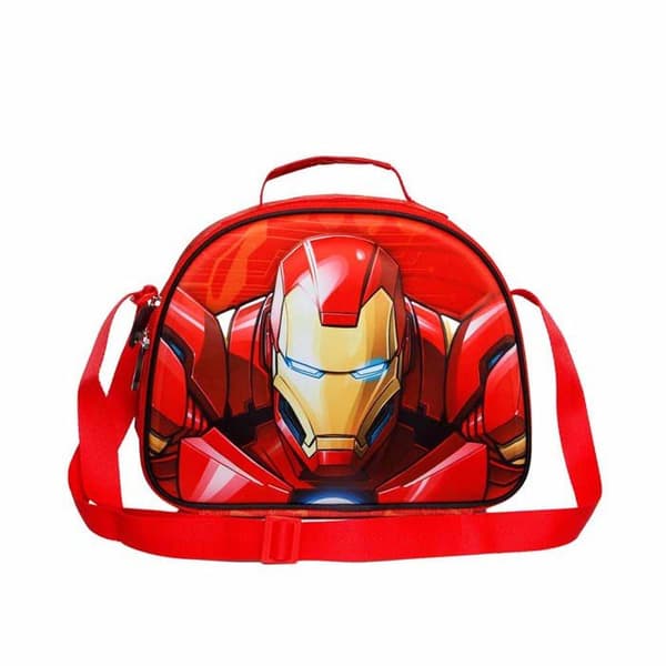 3D Iron Man Stark Snack Bag - KARACTERMANIA - Barn - Polyester - Axelrem