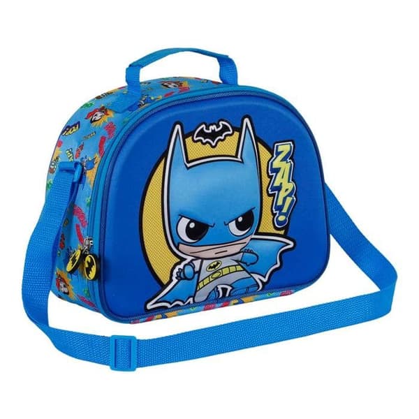 3D Snack Bag - KARACTERMANIA - Batman - Axelrem - Barn - Flerfärgad
