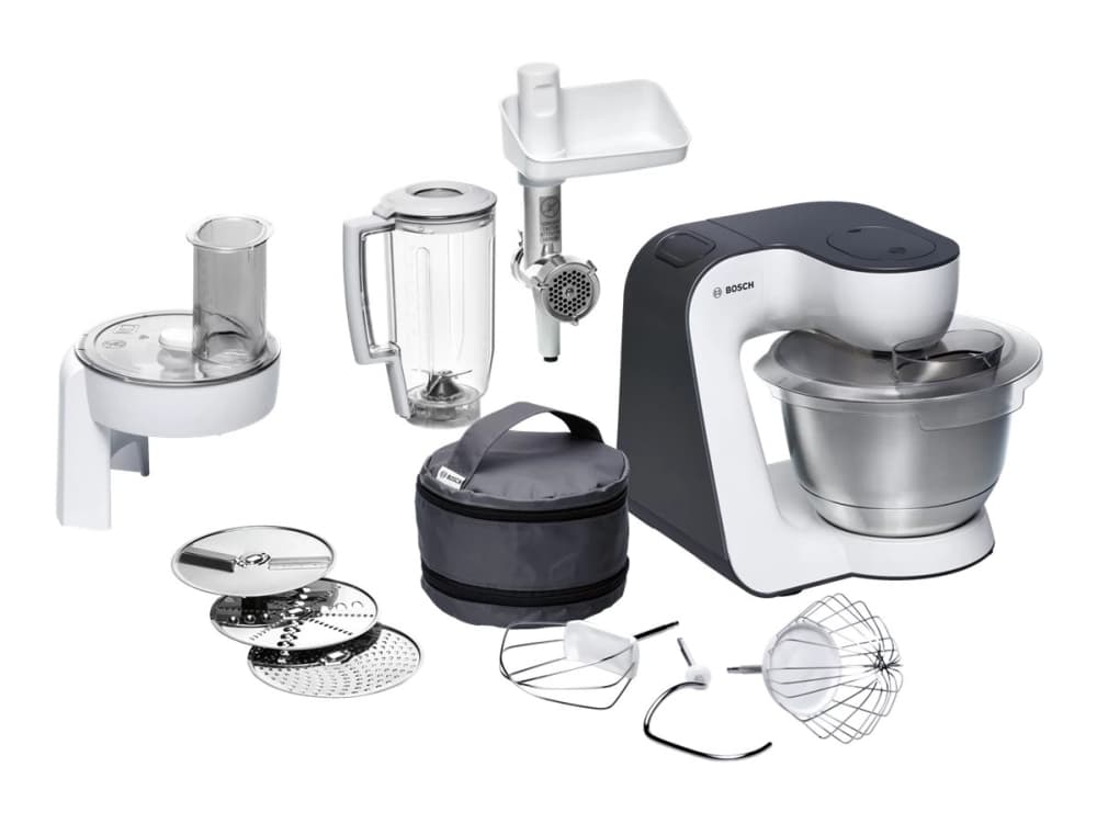 Bosch MUM50131 matberedare 800 W Antracit, Vit