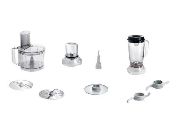 Bosch MCM3501M, 2,3 L, Musta, Ruostumaton teräs, Rotaatio, 1 L, 1,2 m, Safety locking lid and bowl