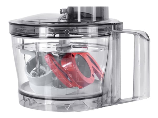 Bosch MCM3501M, 2,3 L, Musta, Ruostumaton teräs, Rotaatio, 1 L, 1,2 m, Safety locking lid and bowl