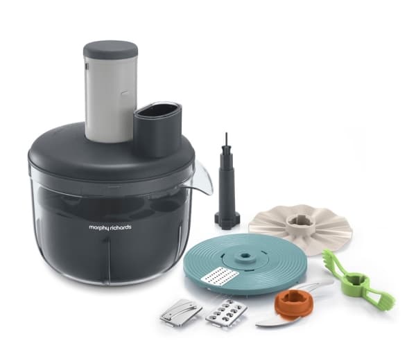 Morphy Richards Prepstar, 4 l, Grå, Plast, Rustfritt stål, 350 W
