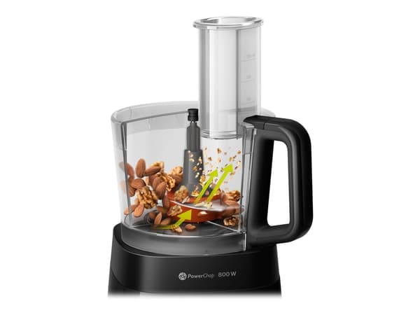 Philips Viva Collection HR7510 Foodprocessor 800 W - sort