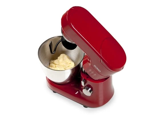Domo DO9145KR, 4,5 L, Rød, Rustfrit stål, Dreje, Rustfrit stål, PP, rustfrit stål, rustfrit stål, Rustfrit stål