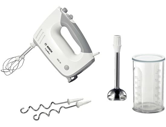 Bosch MFQ36470, Käsisekoitin, Valkoinen, 1,3 m, CE, VDE, Muovi, 450 W