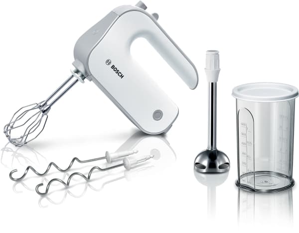 Bosch MFQ4070 mikser Håndmikser 500 W Sølv, Hvit