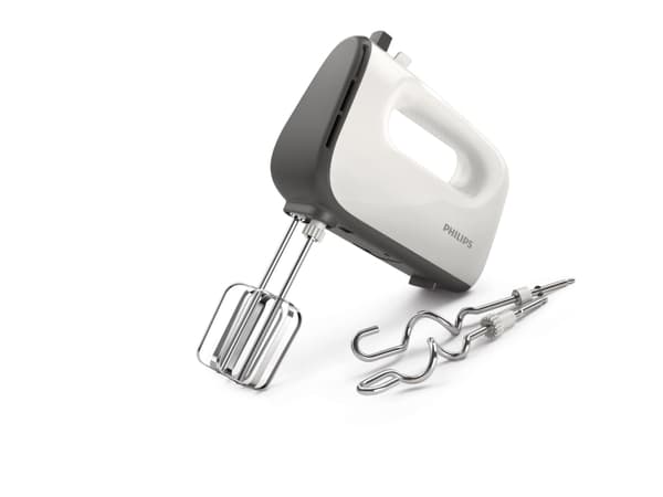 Philips Viva Collection Mixer med 450 W, fem hastigheter + turbo, kaschmirgrå
