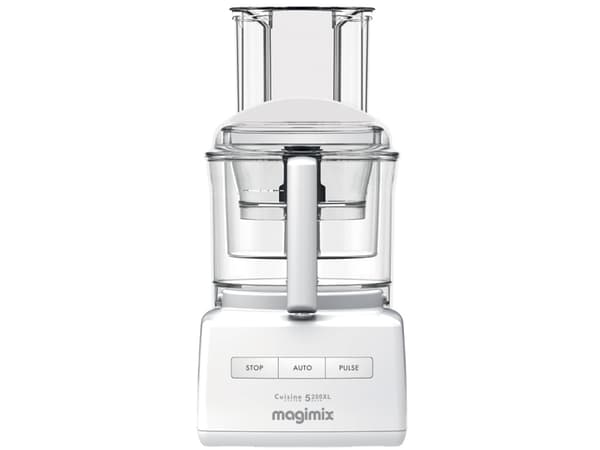 Magimix 18590F, 3,6 l, Vit, Knappar, Rostfritt stål, 1100 W, 210 mm