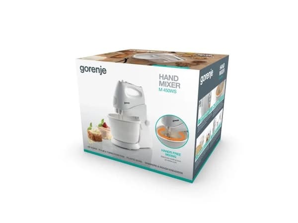 Gorenje M450WS - Blandebatteri - 2 liter - 450 W - hvit