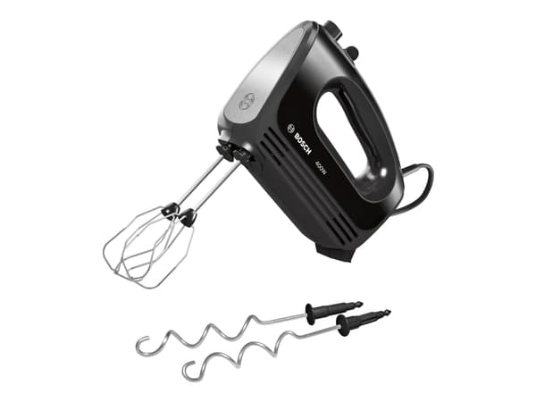 Bosch MFQ2420B mixer Handmixer 400 W Svart, Silver