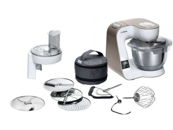 Bosch MUM5XW10, 3,9 L, Valkoinen, Kosketus, 1,1 m, 3,9 L, 4 levyt