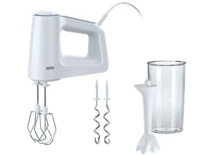 Braun MultiMix 3 HM 3105 WH - Håndmikser - 500 W - hvit