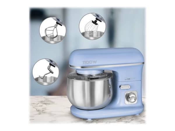 Clatronic KM 3711, 5 L, Blå, Mikse, 1100 W, 220 - 240 V, 50 Hz