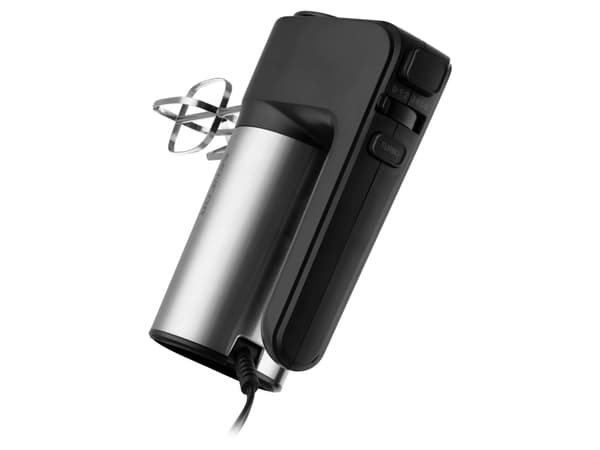 Sencor SHM 5207SS, Käsisekoitin, Musta, Ruostumaton teräs, Vaivaus, Sekoitus, 1,2 m, 400 W, 220-240 V