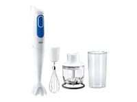 Braun Multiquick 3 MQ 3025 Omelette - Handmixer - 700 W - vit / blå