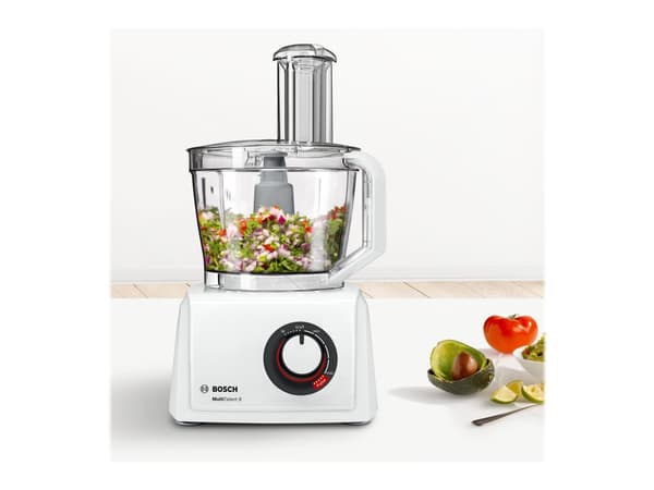 Bosch MultiTalent 8 MC812W620 - Matberedare - 1100 W - vit