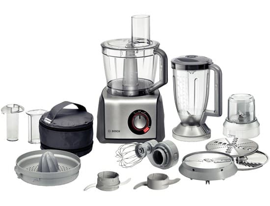 Bosch MCM68861, 3,9 l, Svart, Rostfritt stål, Rotations-, 1,5 l, 1,1 m, 1250 W