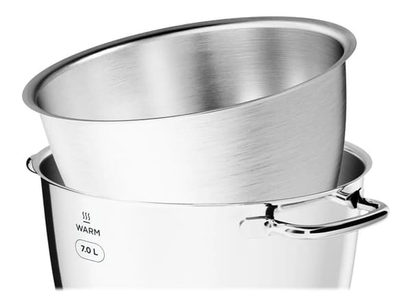 Titanium Chef Patissier XL KWL90.244SI - Blander - 7 liter - 1.4 kW - sølv