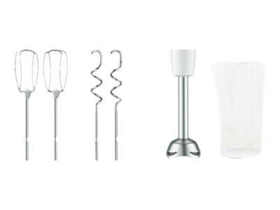 Tefal PrepMix HT462138 - Håndmikser - 500 W - snøhvitt