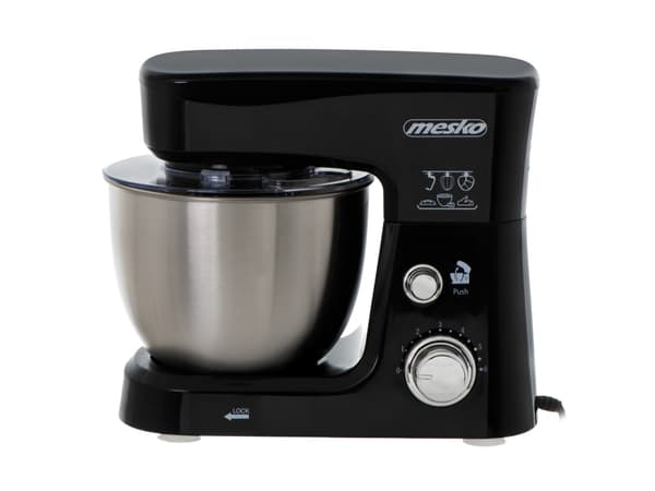 Mesko Home MS 4217, 3,5 L, Musta, Ruostumaton teräs, Painikkeet, Rotaatio, 1200 W, 220 - 240 V, 50 - 60 Hz