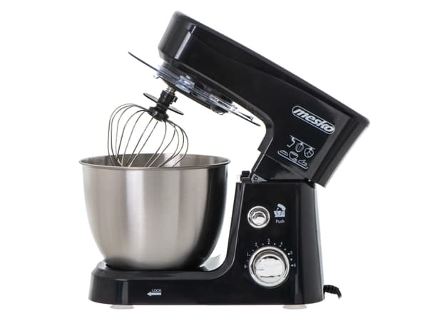 Mesko Home MS 4217, 3,5 L, Musta, Ruostumaton teräs, Painikkeet, Rotaatio, 1200 W, 220 - 240 V, 50 - 60 Hz