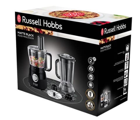 Russell Hobbs - Kjøkkenmaskin - 600 W - mattsvart