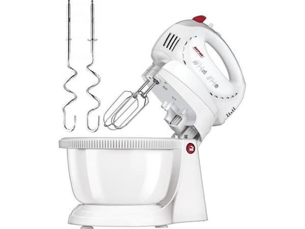 MPM MMR-17Z, Håndmikser, Hvit, Vispe, Elte, Miksing, 2,4 l, Knapper, 300 W
