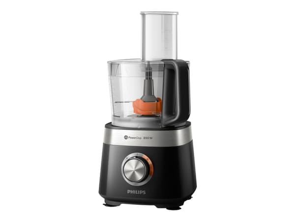 Philips Viva Collection HR7530/10 Pienikokoinen monitoimikone, 2,1 L, Musta, Rotaatio, Kiina, 1 levyt, ABS-synteettinen