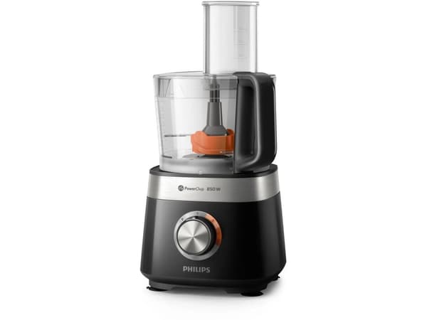 Philips Viva Collection HR7530/10 Pienikokoinen monitoimikone, 2,1 L, Musta, Rotaatio, Kiina, 1 levyt, ABS-synteettinen
