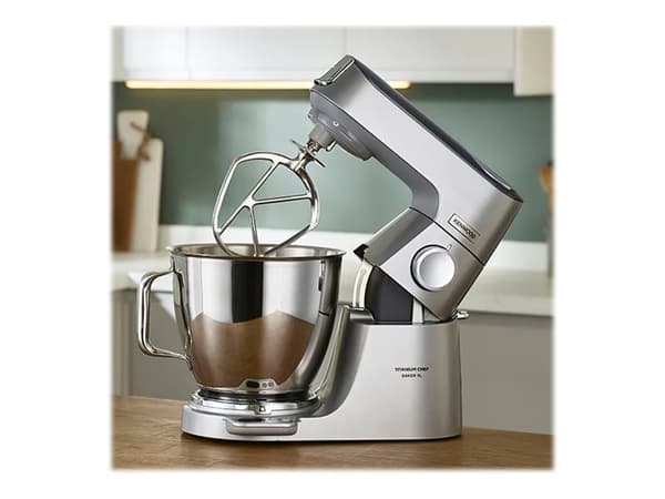 Kenwood Titanium Chef Baker XL KVL85.124SI - Kjøkkenmaskin - 1200 W - sølv