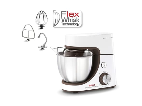 TEFAL-ruokaprosessori, valkoinen