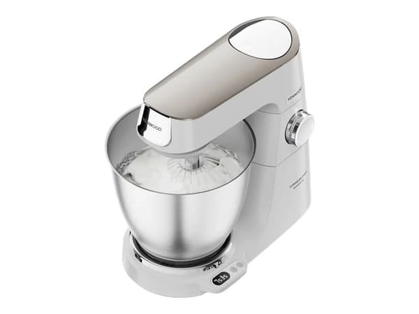 Kenwood KVL65.001.WH, Seisova tehosekoitin, Valkoinen, Sekoitus, 7 L, Metalli, Ruostumaton teräs