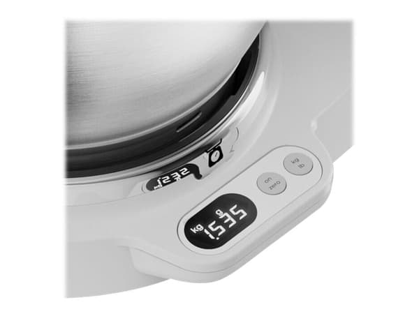 Kenwood KVL65.001.WH, Seisova tehosekoitin, Valkoinen, Sekoitus, 7 L, Metalli, Ruostumaton teräs