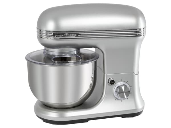 ProfiCook PC-KM 1222 W - Blander - 5 liter - 1.2 kW - rustfritt stål / sølv - med PC-KW 1221 kitchen scales
