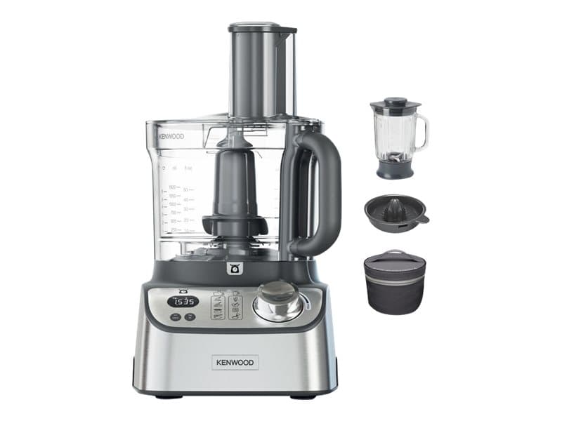 Kenwood Multipro Express Weigh+ FDM71.900SS - Matberedare - 1 kW - borstad metall