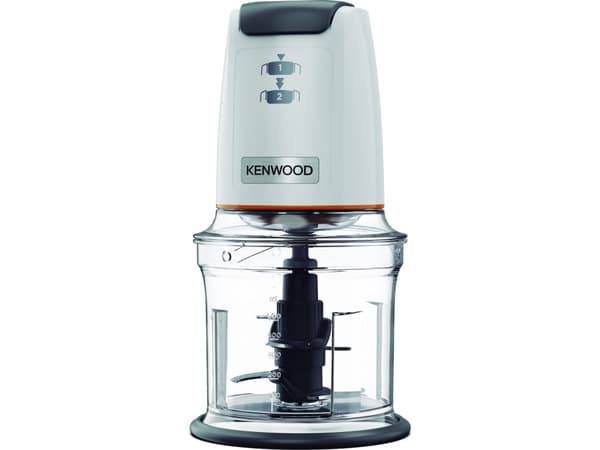 Food processor KENWOOD EasyChop Mini Chopper CHP61.100WH, 500W Harmaa, Valkoinen