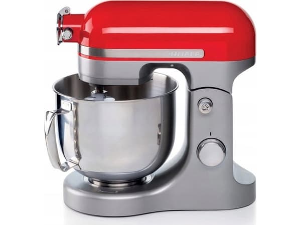 Ariete 1589/00, Elektrisk visp, Rød, Vispe, Elte, Miksing, 5,5 l, Rotasjon, Aluminium