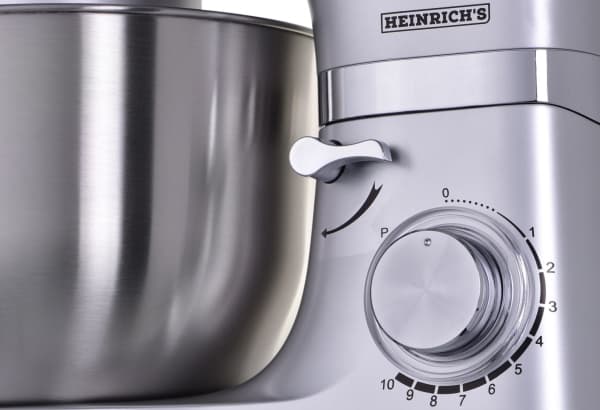 HEINRICH "S HKM 6278 sølv elintarvikeprosessori